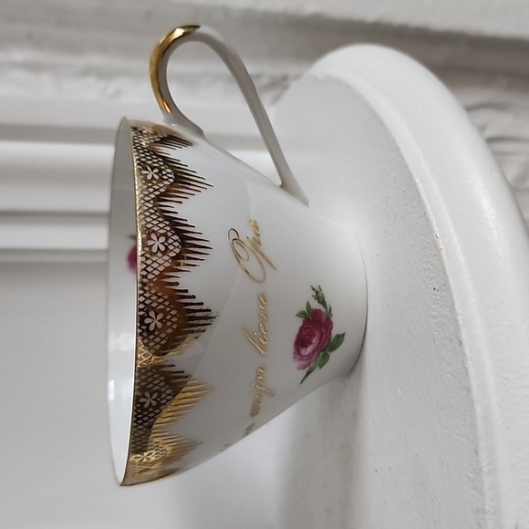 Beautiful vintage Bavaria Teacup and Saucer excellent vintage condition - Picture 3 of 6